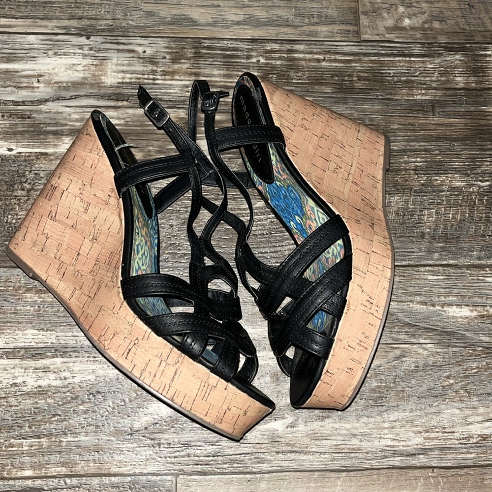 MADDEN GIRL EASE STRAPPY WEDGE SANDALS - Picture 3 of 3